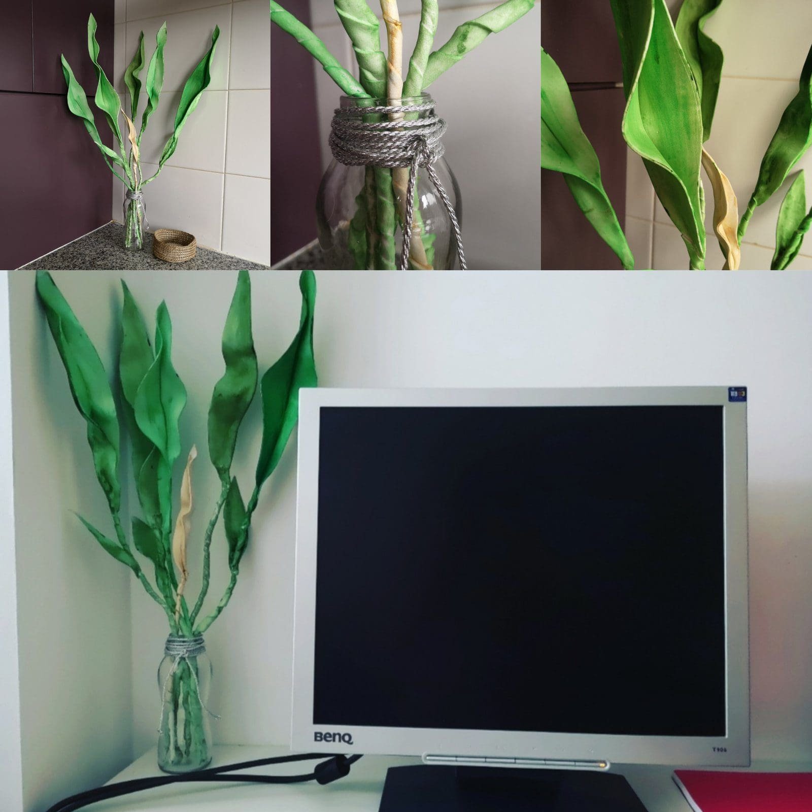Como hacer hojas de foami. CreativeSalo