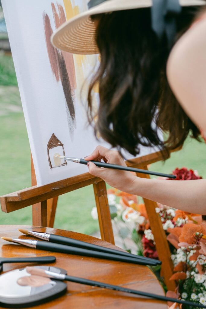 caballete portátil para pintar al aire libre - creativesalo