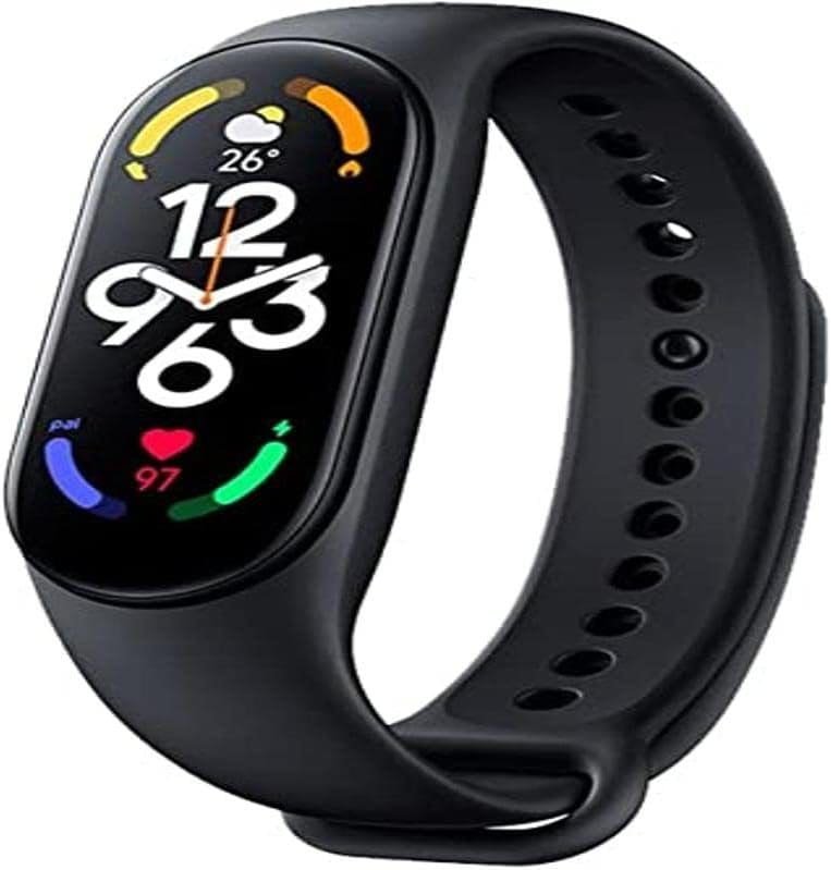 Mi Band 7 - Pulsera de Actividad, Pantalla AMOLED, 180mAh, 12 Modos de
Entrenamiento, Resistente al Agua 5 ATM, Monitorización de Frecuencia,
App Mi Fit