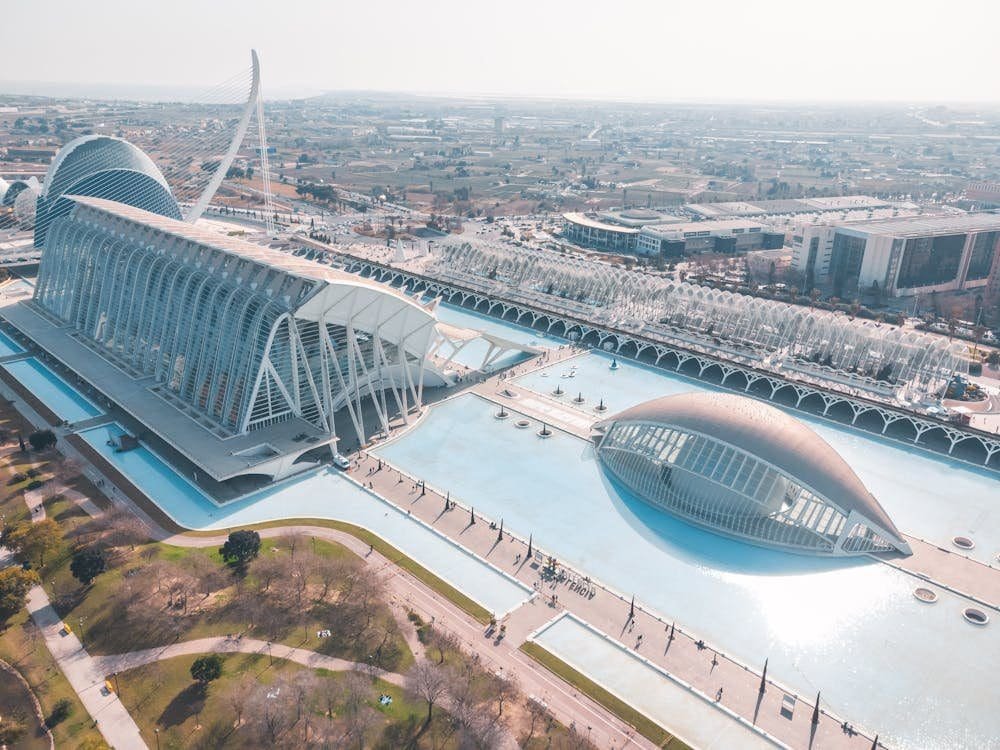 Diseño de la ciudad de las artes y las ciencias