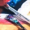 Cómo pintar un cuadro abstracto con textura 2024