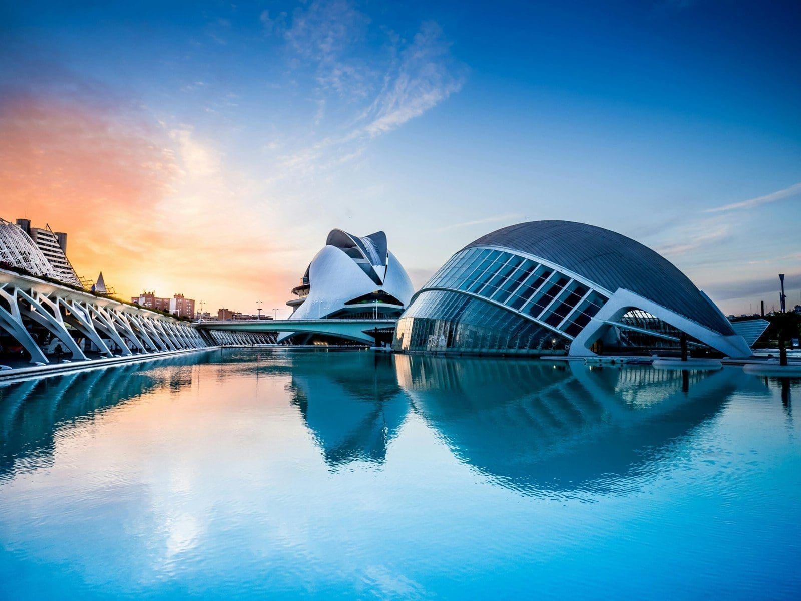 La ciudad de las artes y las ciencias/Valencia