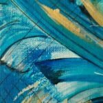 Capas finales de color en la obra original Flowers