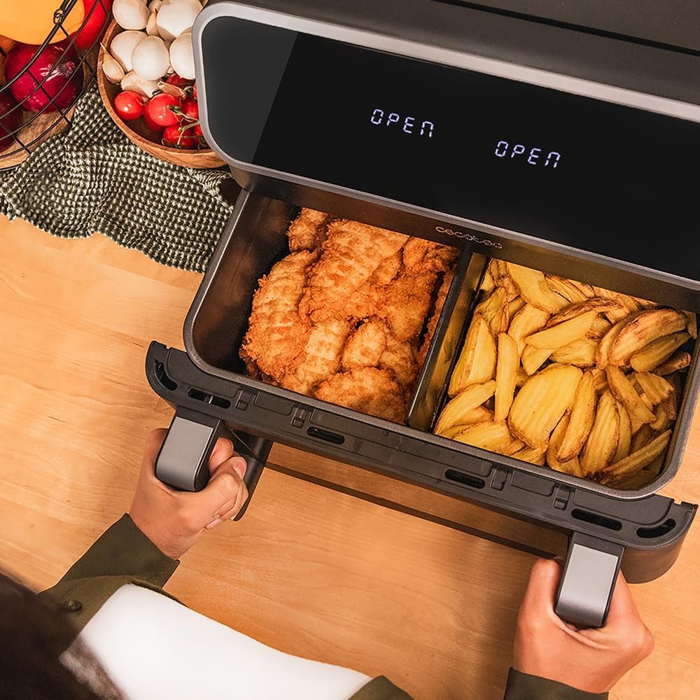 Descubre la Cecotec Freidora de Aire Digital 9L con Ventana - Air Fryer Cecofry Panoramic 9000