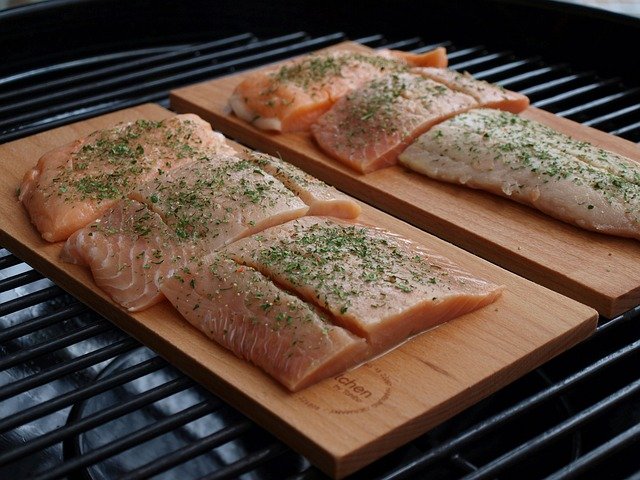 Cocina saludable con freidora de aire/pescado