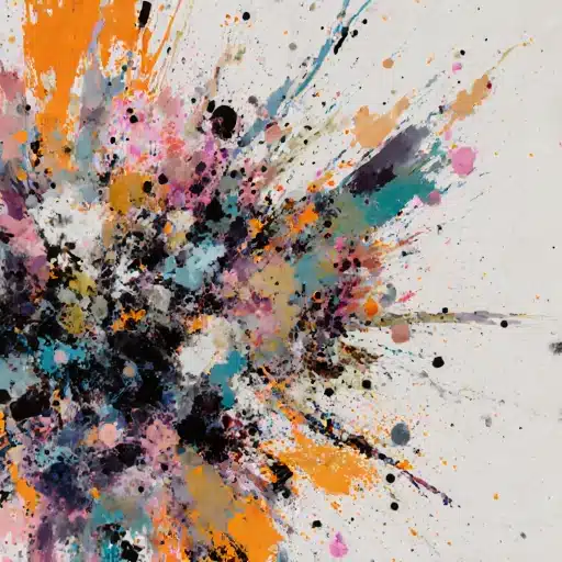 Ideas para Desarrollar la Creatividad en el Arte, arte moderno pintado con técnicas mixtas