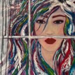 Obra de arte contemporáneo Sentimientos, pintura acrílica original de Salomé Viejo Aguilar