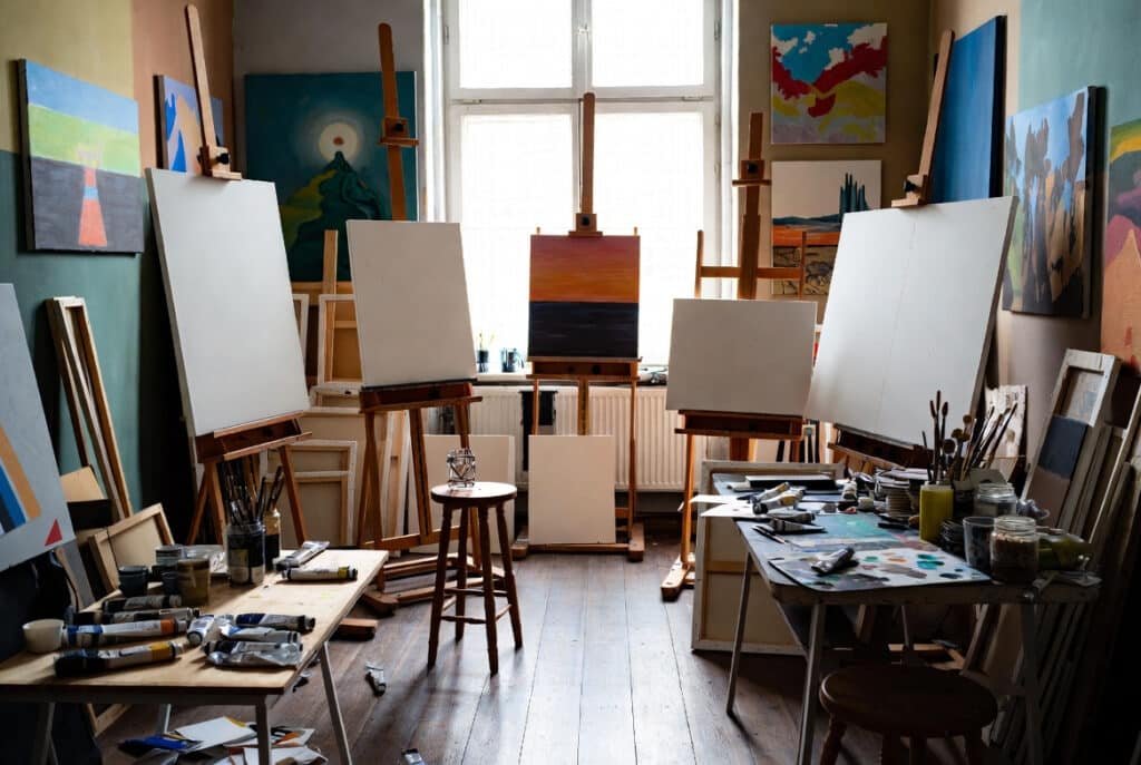 Arte contemporáneo integrado en la decoración del hogar