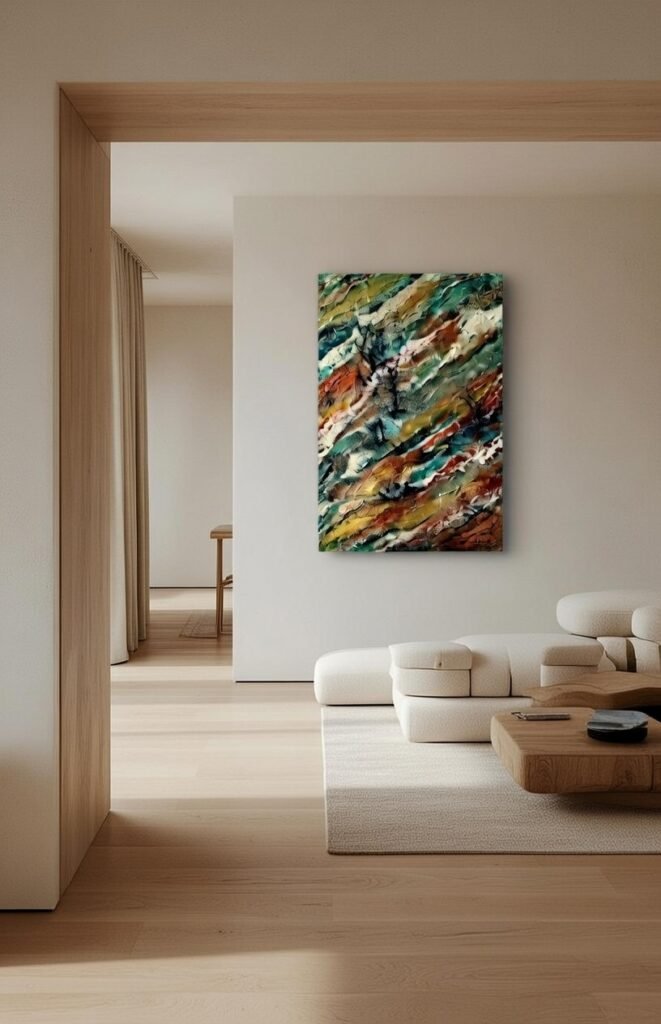 obra artística original para integrar en viviendas