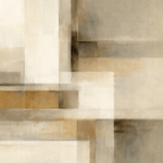 detalle de obra de arte contemporáneo inspirada en estructuras arquitectónicas