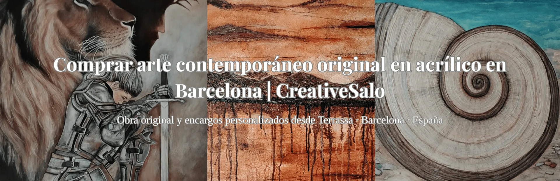 Comprar arte contemporáneo original en acrílico en Barcelona – Obra original y encargos personalizados CreativeSalo