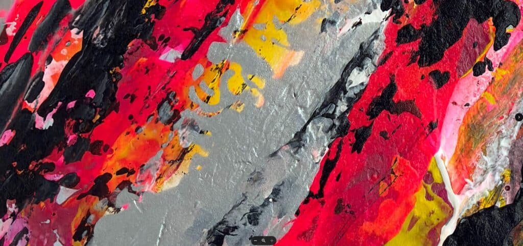 Detalle de textura obra de arte contemporáneo original