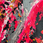 Detalle de textura y color de obra original