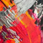 Detalle de textura de obra original