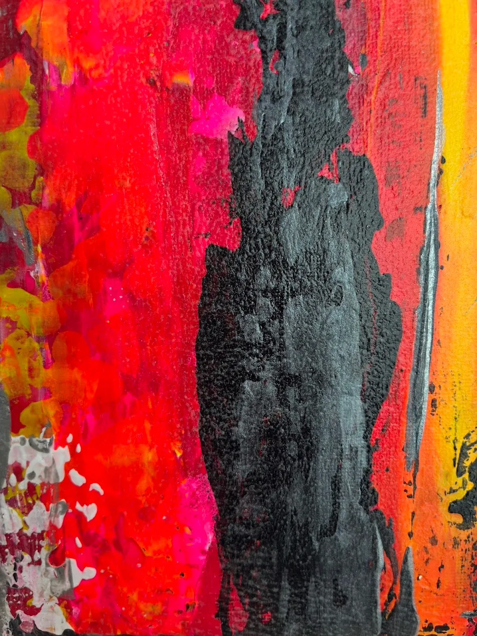 Detalle de textura de obra original moderna