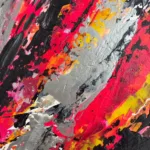 Detalle de textura de obra original contemporánea