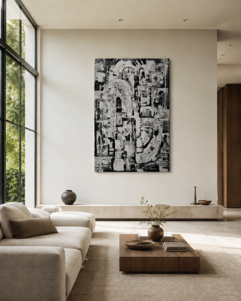 Como elegir una obra de arte original perfecta para el hogar 