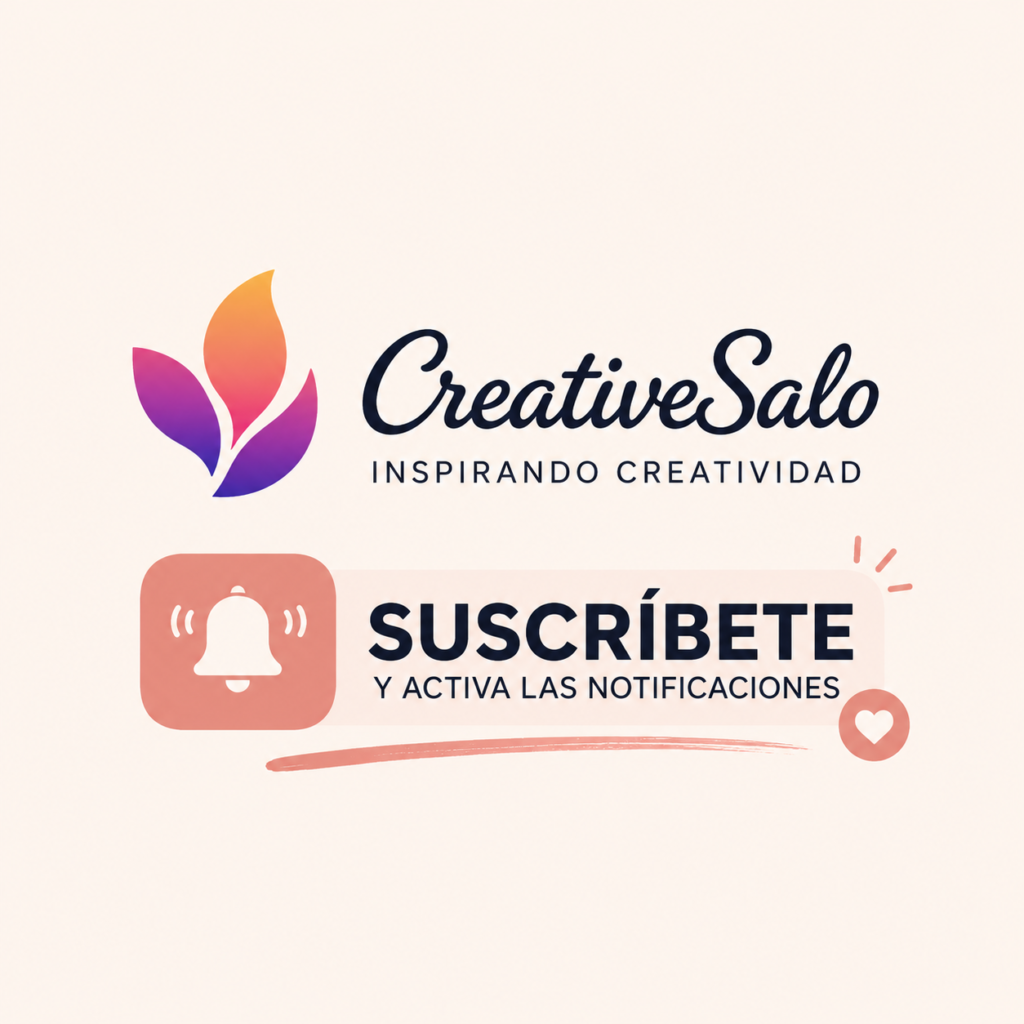 suscripción al canal de Creativesalo 